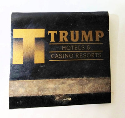 Trump Hotels And Casino Resorts Vintage Matchbook 1990's - TulipStuff