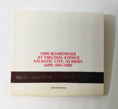 Trump Taj Mahal Casino Resort Atlantic City Vintage Matchbook 1990's - TulipStuff