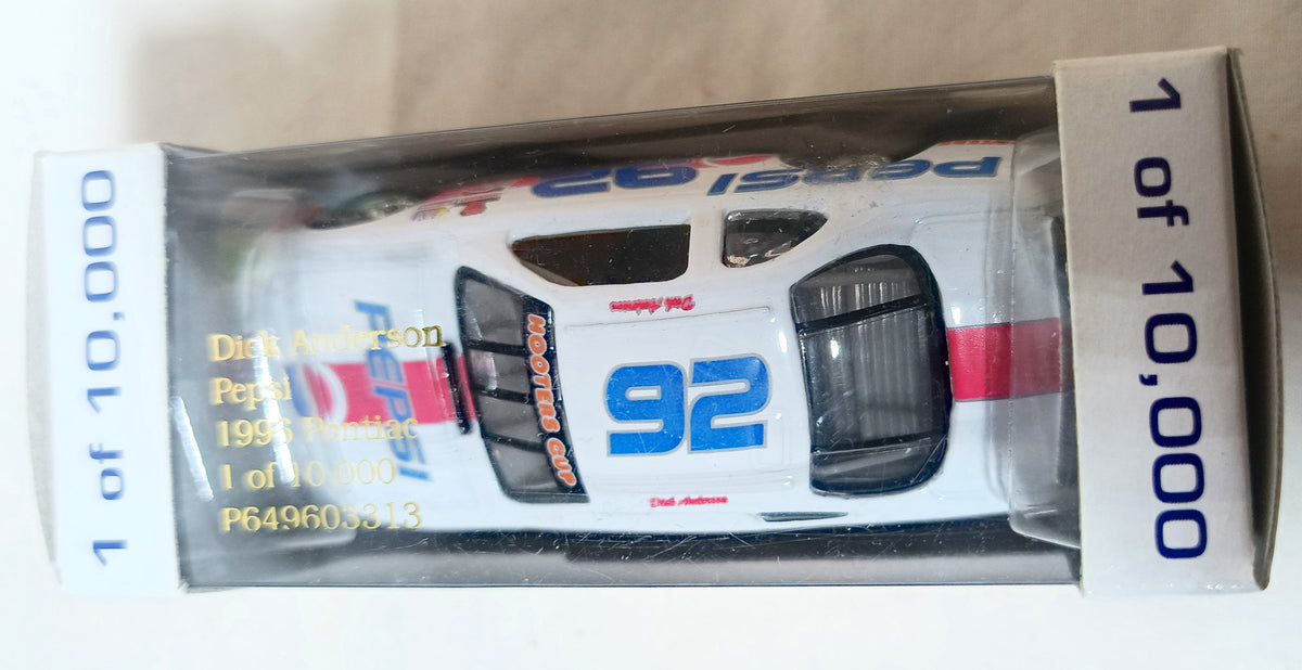 Action USAR Hooters Racing Dick Anderson #92 Pepsi 1996 Pontiac - TulipStuff