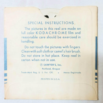 View-Master Butchart Gardens and Victoria BC 313-B Sawyer's 1960's - TulipStuff