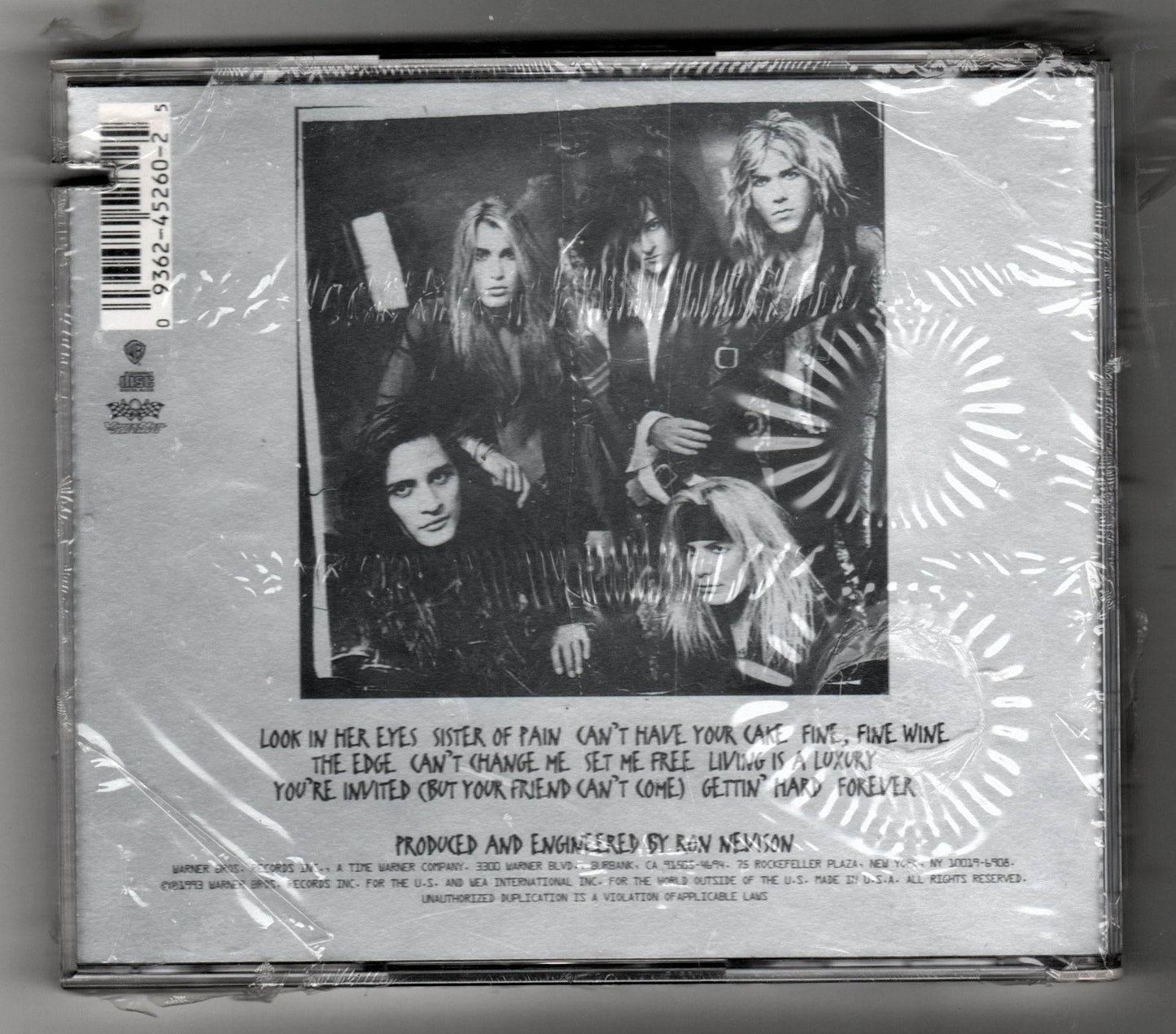 Vince Neil Exposed Heavy Metal Album CD Warner 9362-45260-2 1993 - TulipStuff