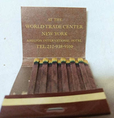 Vista International Hotel World Trade Center NYC Vintage Matchbook 1980's - TulipStuff