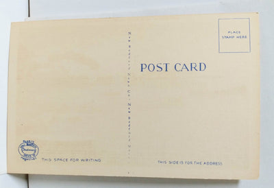 Waterfront From Town Wharf Marion Massachusetts 1940's Linen Postcard - TulipStuff