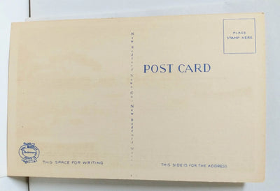 Waterfront From Town Wharf Marion Massachusetts 1940's Linen Postcard - TulipStuff