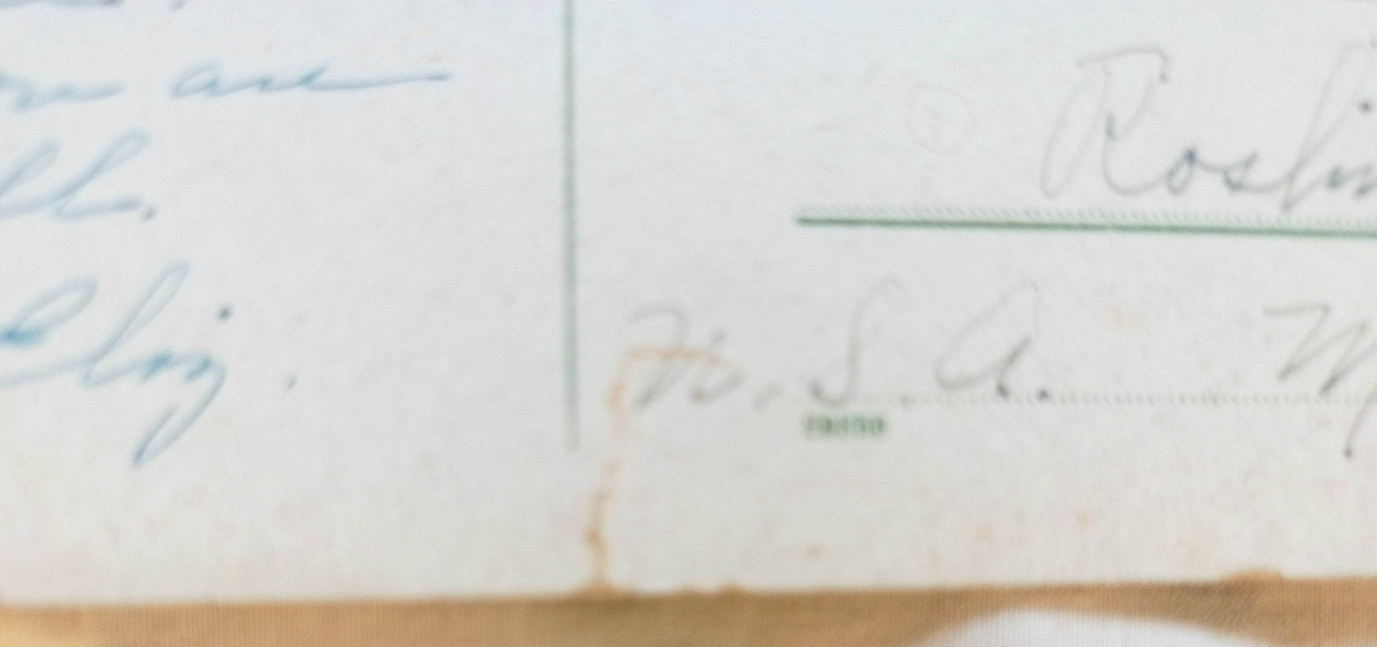 Wiesbaden Theatre Postcard w/ German Reich Imperial Eagle Stamps 1926 - TulipStuff