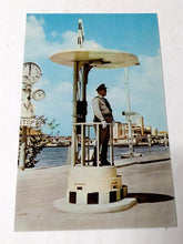 Load image into Gallery viewer, Policeman Directing Traffic Punda Pontoon Bridge Willemstad Curacao 1950's - TulipStuff