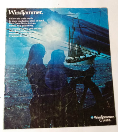 Windjammer Cruises Fantome Yankee Clipper Sailing Yachts 1974 Brochure - TulipStuff