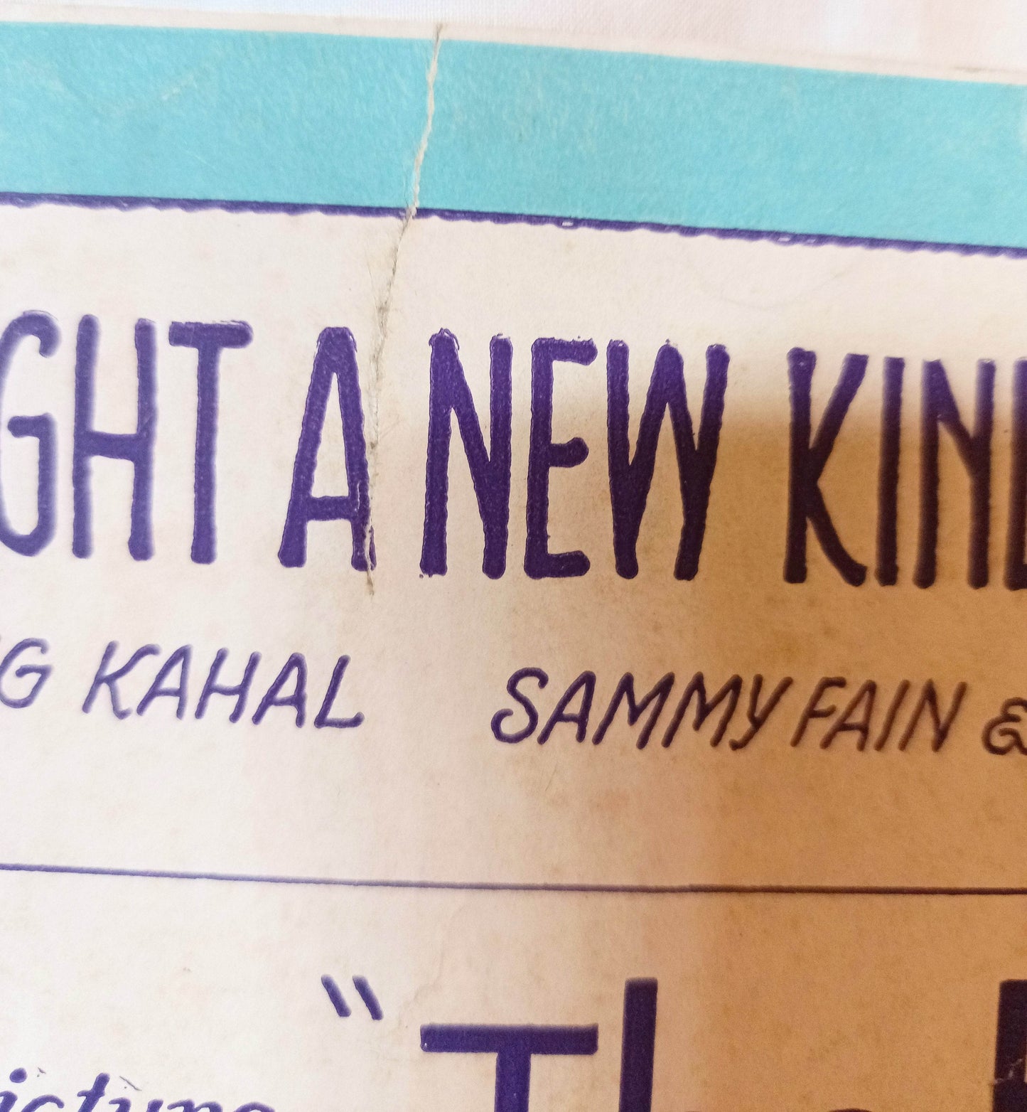 You Brought A New Kind Of Love To Me The Big Pond Sheet Music 1930 - TulipStuff