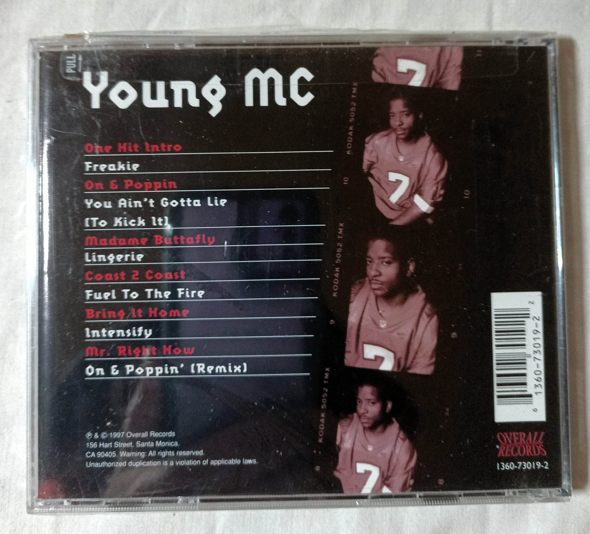 Young MC Return Of The 1 Hit Wonder Pop Rap Album CD 1997 - TulipStuff