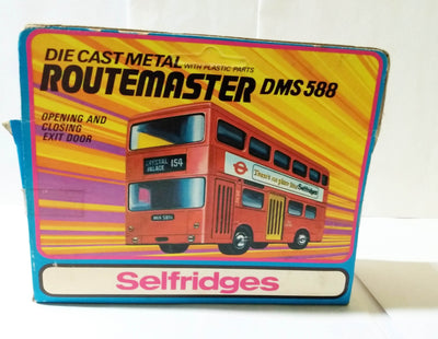 Zylmex 629 Selfridges London Transport Routemaster Bus DMS 588 1980's - TulipStuff