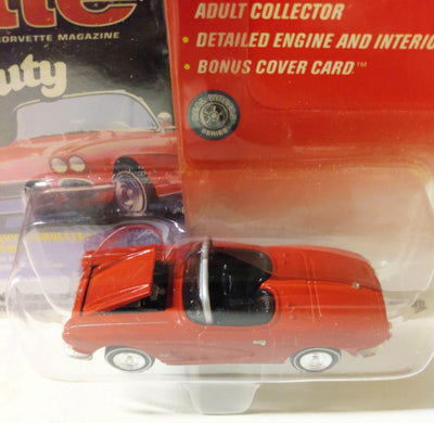 Johnny Lightning Vette Magazine Series 1962 Chevy Corvette Convertible - TulipStuff