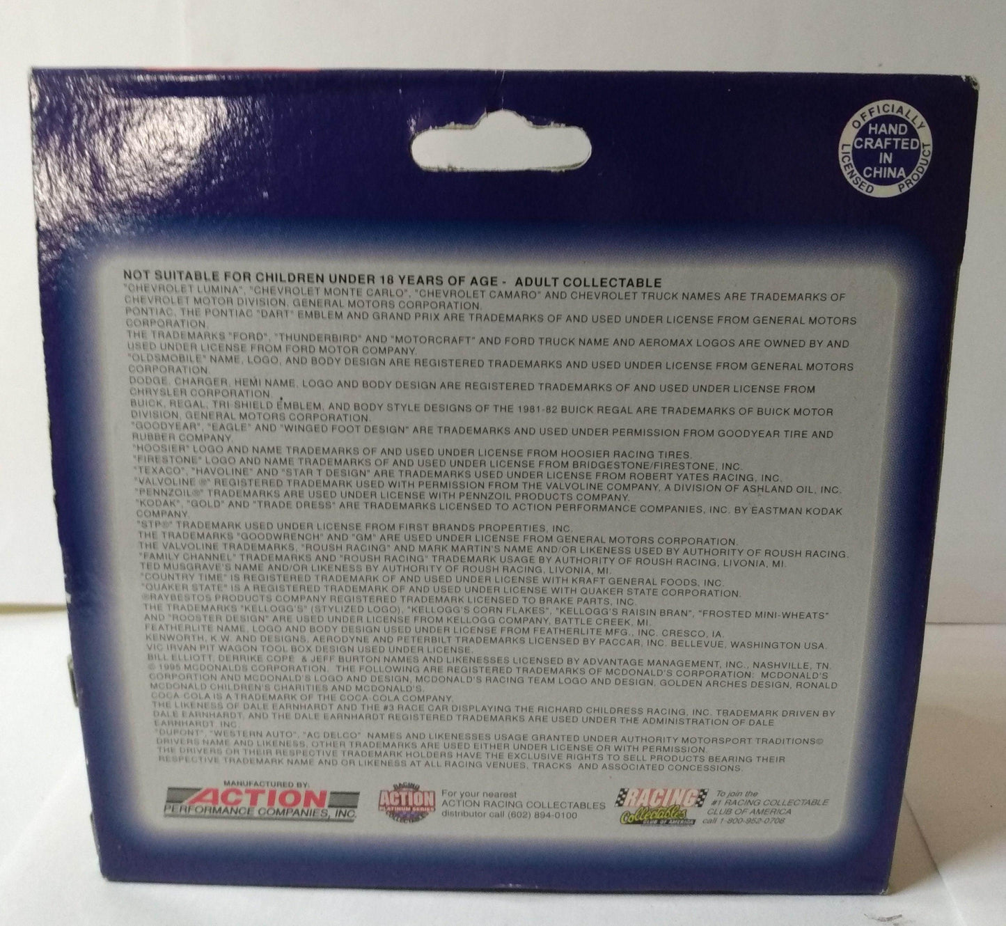 Action Platinum SuperTrucks 1995 Joe Ruttman Mac Tools Ford F-150 - TulipStuff