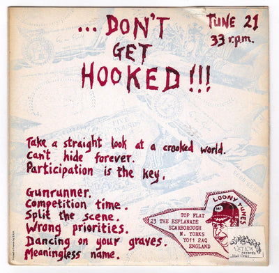 Active Minds Capitalism Is A Disease 7" EP Vinyl Record UK Punk 1991 - TulipStuff