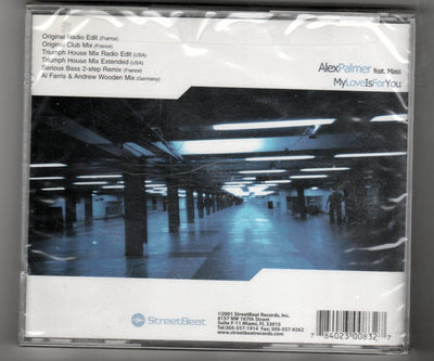 Alex Palmer feat. Mass My Love Is For You House Music CD 2001 - TulipStuff