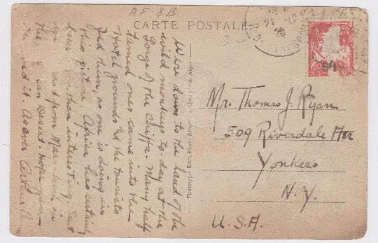 Gorges De La Chiffa Hotel du Ruisseau des Singes Monkey Algeria 1920 - TulipStuff