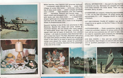 American Canadian Line mv New Shoreham 1975-76 Cruise Brochure - TulipStuff