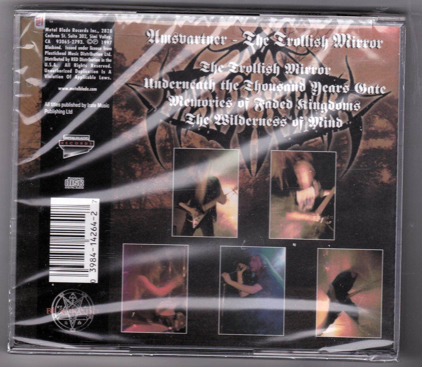 Amsvartner The Trollish Mirror Metal Blade 1999 Black Metal CD - TulipStuff