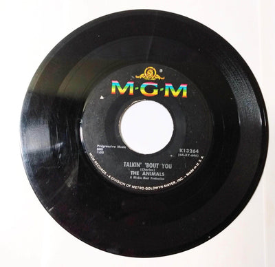 The Animals The House Of The Rising Sun Vinyl 7" MGM K13264 1964 - TulipStuff