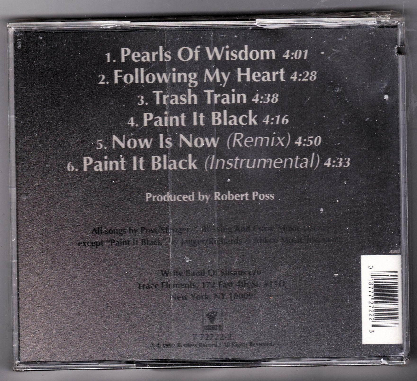 Band of Susans Now Alternative Rock EP CD Restless 1992 - TulipStuff