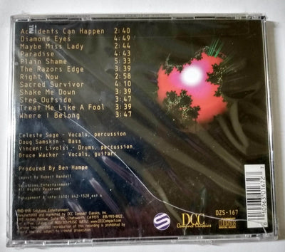 Bruce Wacker Band Accidents Can Happen Rock Album CD 1998 - TulipStuff