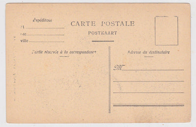 Bruxelles Ste-Gudule Medieval Catholic Cathedral Belgium 1900's Postcard - TulipStuff