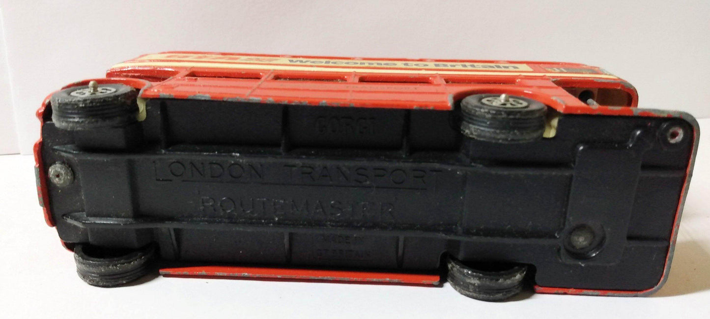 Corgi Toys 469 BTA Welcome to Britain London Transport Routemaster Bus - TulipStuff