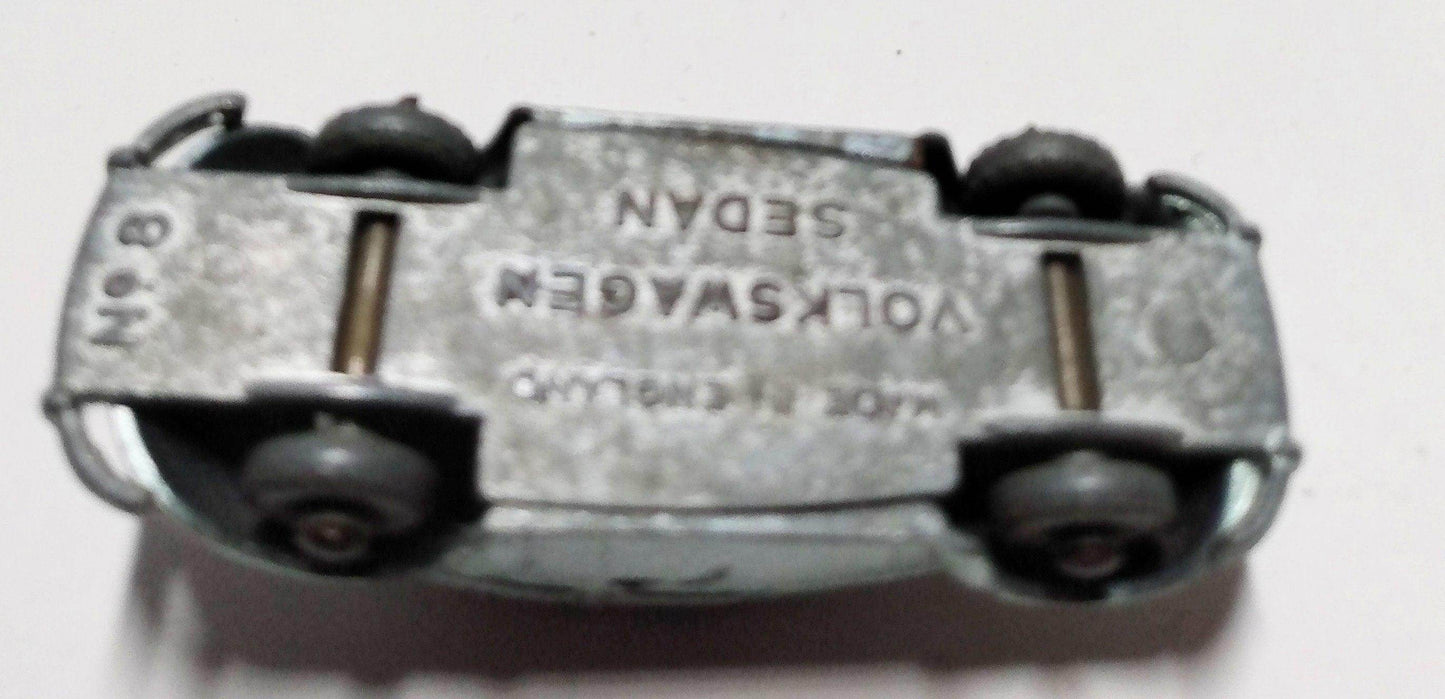 Budgie Toys no. 8 Volkswagen 1200 Saloon VW Beetle England 1956 - TulipStuff