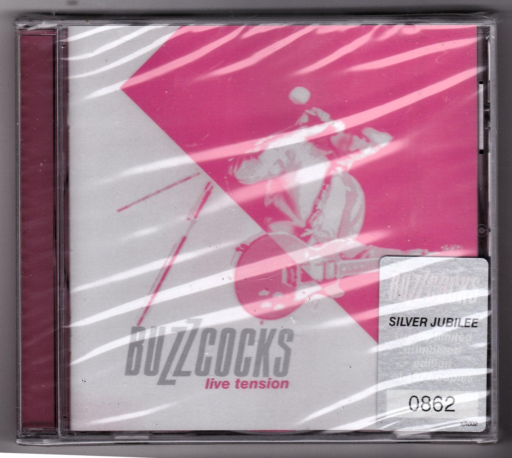 Buzzcocks Live Tension Silver Jubilee Limited Edition Punk CD 2002