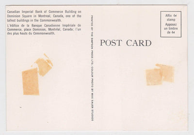 Canadian Imperial Bank of Commerce Building Montreal Quebec 1960's - TulipStuff