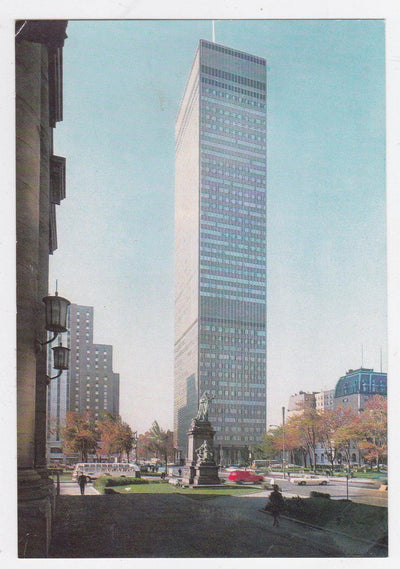 Canadian Imperial Bank of Commerce Building Montreal Quebec 1960's - TulipStuff