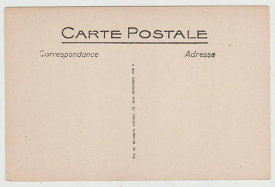 La Maison du Saumon Salmon House Chartres France 1912 Postcard - TulipStuff