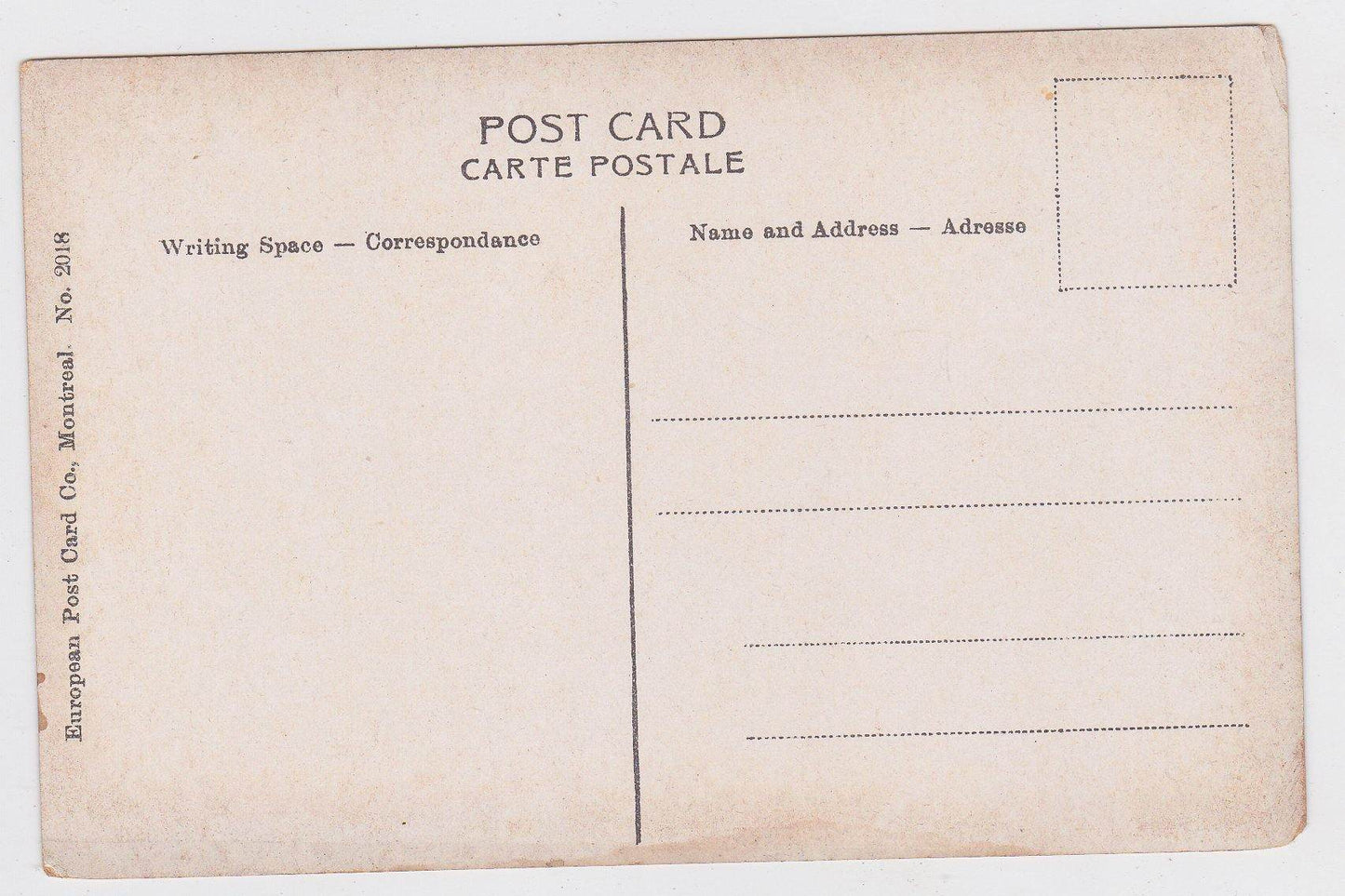 Chateau de Ramezay Old Montreal Quebec Canada 1908 Antique Postcard - TulipStuff