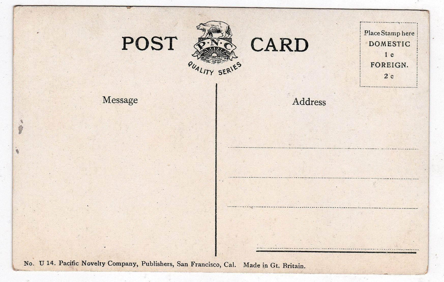 City and County Building Salt Lake City Utah 1909 Antique Postcard - TulipStuff