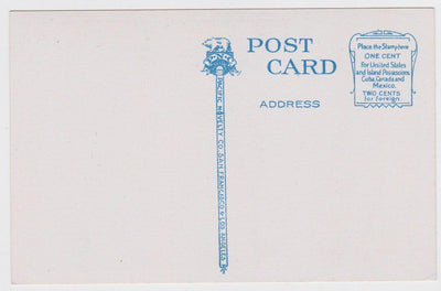 Commercial Building Downtown San Jose California 1920's Postcard - TulipStuff