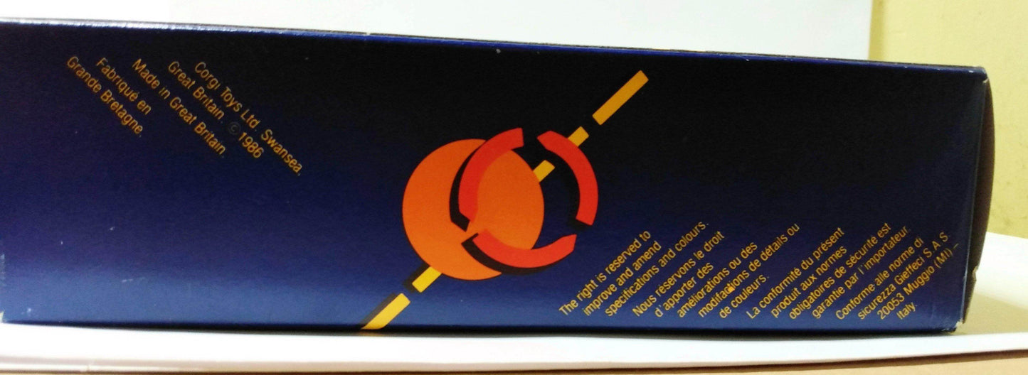 Corgi C656/2 Ford Transit Royal Mail Datapost Van 1:43 Great Britain 1986 - TulipStuff