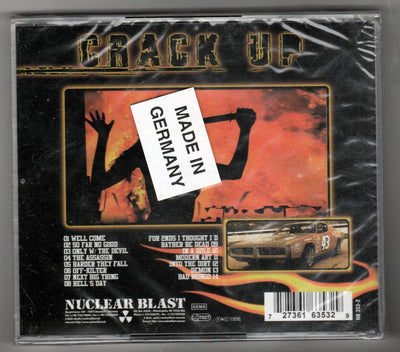 Crack Up Heads Will Roll German Death Metal Album CD 1998 - TulipStuff