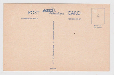 Darnholme Goathland Moors North Yorkshire England 1940's Postcard - TulipStuff