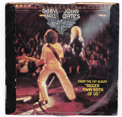 Daryl Hall & John Oates Rich Girl 7" Vinyl Single 1976 RCA PB-10860 - TulipStuff