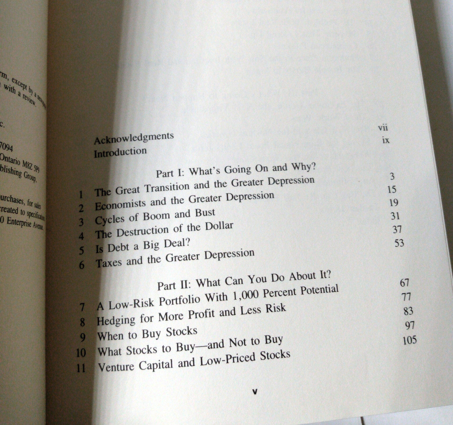 Crisis Investing For The Rest Of The '90s Douglas Casey Hardcover - TulipStuff