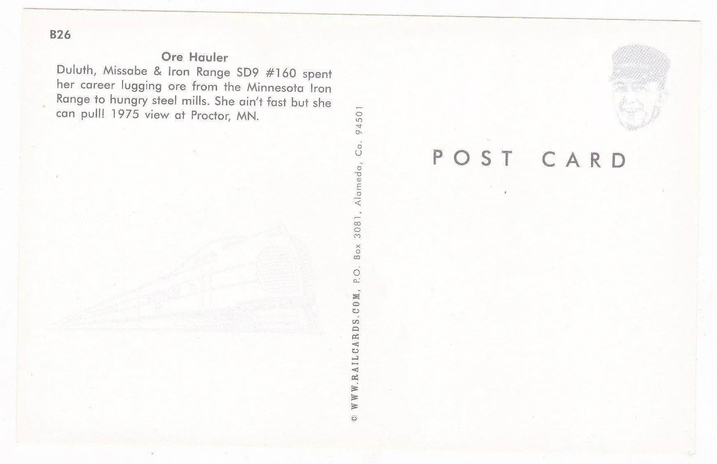 Duluth Missobe and Iron Range EMD SD9 Locomotive Ore Hauler Train - TulipStuff