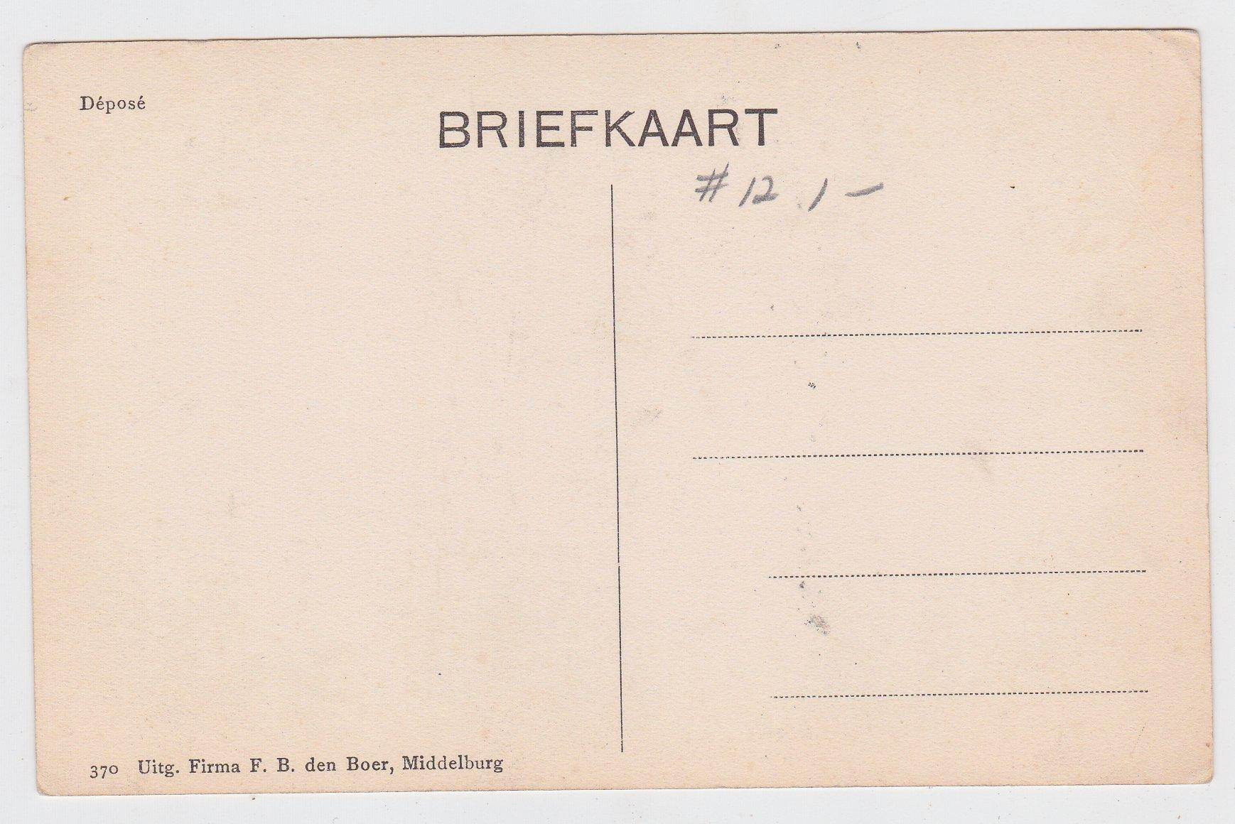 Een Zomerdag Aan De Zuiderzee Netherlands Dutch Postcard 1910's - TulipStuff