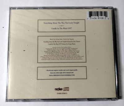 Elton John Something About The Way You Look Tonight Single CD 1997 - TulipStuff