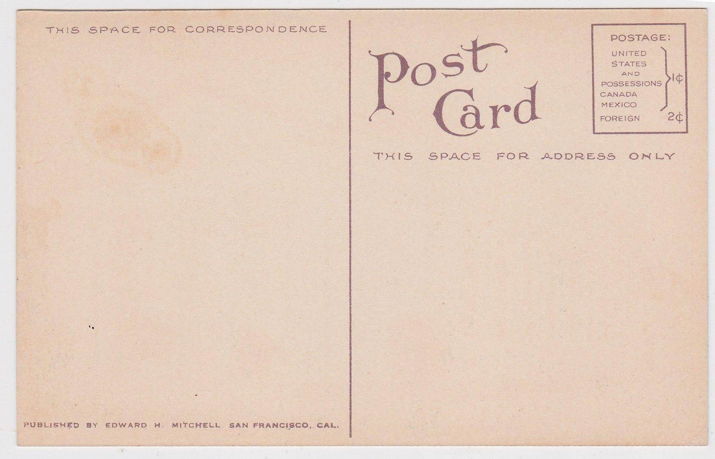 First Presbyterian Church Alameda California 1910's Postcard - TulipStuff