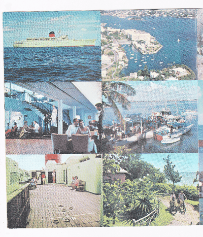 Cunard Line RMS Franconia 1967 Bermuda Cruises From New York Brochure - TulipStuff
