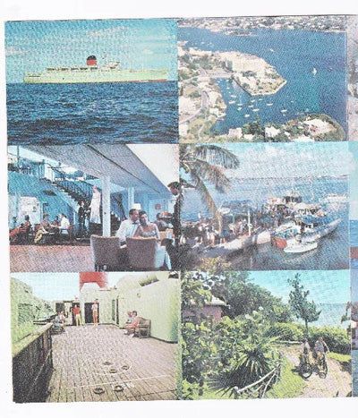 Cunard Line RMS Franconia 1967 Bermuda Cruises From New York Brochure - TulipStuff