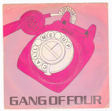 Load image into Gallery viewer, Gang of Four Call Me Up 7" Vinyl New Wave Post Punk 1982 - TulipStuff