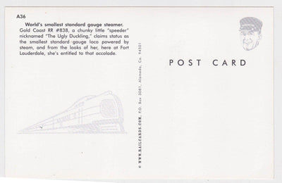 Gold Coast RR World's Smallest Standard Gauge Steam Locomotive - TulipStuff