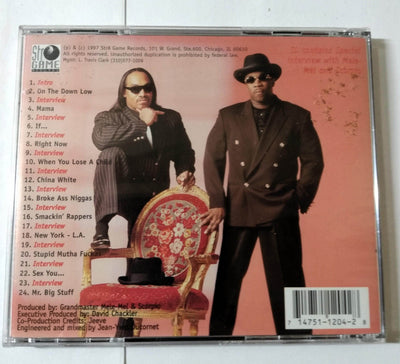 Grandmaster Mele-Mel and Scorpio Right Now Rap Album CD 1997 - TulipStuff