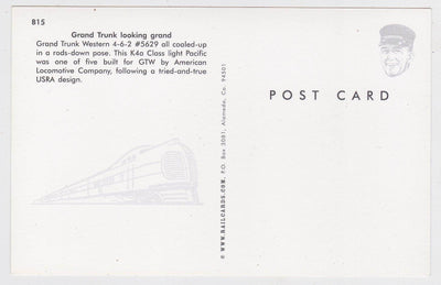 Grand Trunk Western 4-6-2 K4a Class Pacific Steam Locomotive - TulipStuff