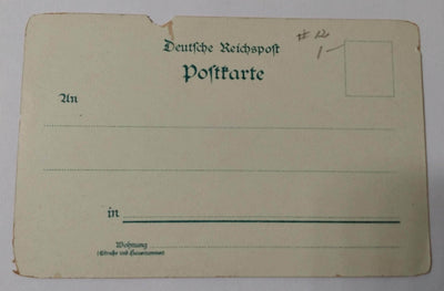 Gruss Aus Goslar Kaiserhaus Marktplatz Brusttuch German Litho PC 1900 - TulipStuff